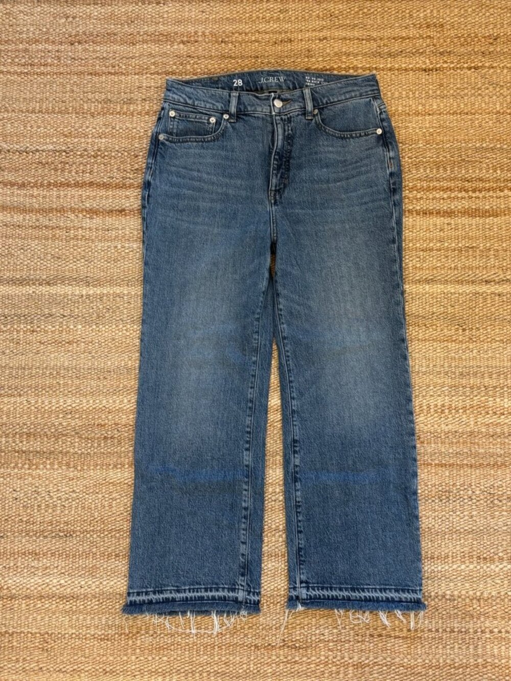 JCrew '96 Kick Out Cropped Jean